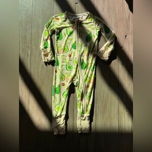 Little Sleepies Avocado 3-6 Months